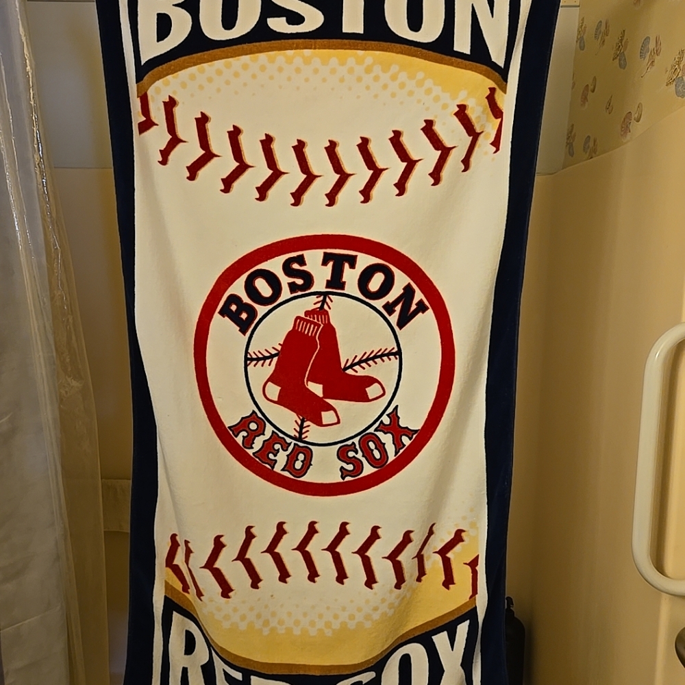 Boston Red Sox beach towel MLB Licensed